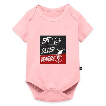 Beatbox - Baby Premium short-sleeve bodysuit - rose - Front