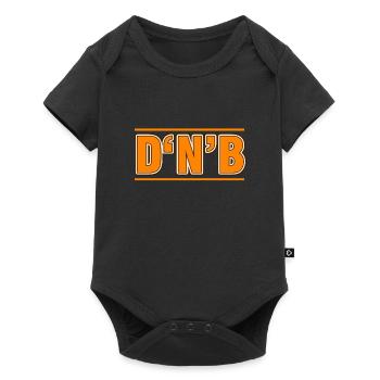 drum'n'bass - Body à manches courtes Premium Bébé - noir - Devant
