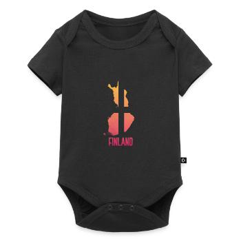 Finlande - Body à manches courtes Premium Bébé - noir - Devant