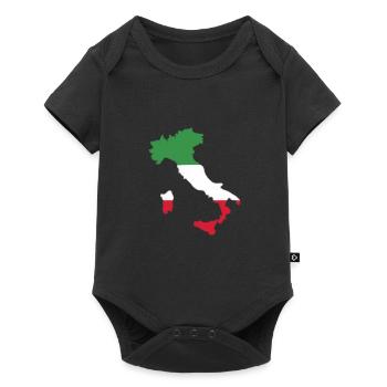 Italie - Body à manches courtes Premium Bébé - noir - Devant