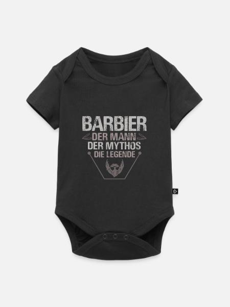 Barbier Barber - Baby Premium Kurzarmbody - Schwarz