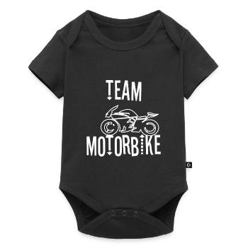 Equipe Moto - Body à manches courtes Premium Bébé - noir - Devant
