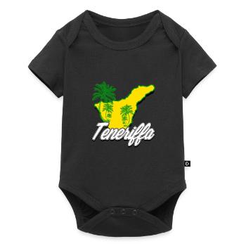Tenerife - Baby Premium short-sleeve bodysuit - black - Front