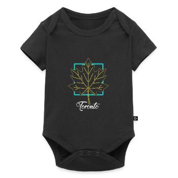 Toronto - Baby Premium short-sleeve bodysuit - black - Front