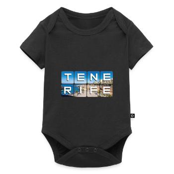 Tenerife - Baby Premium short-sleeve bodysuit - black - Front