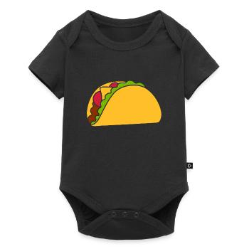 Taco - Baby Premium short-sleeve bodysuit - black - Front