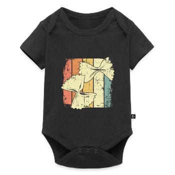 Nudeln kochen - Baby Premium Kurzarmbody - Schwarz - Vorne