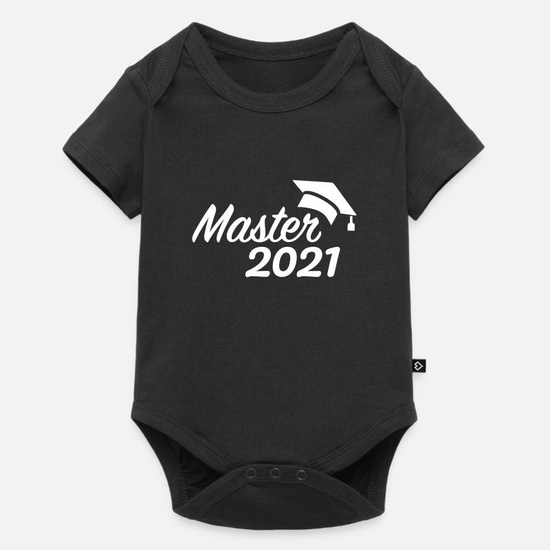 Master 2021 - Baby Premium Kurzarmbody - Schwarz