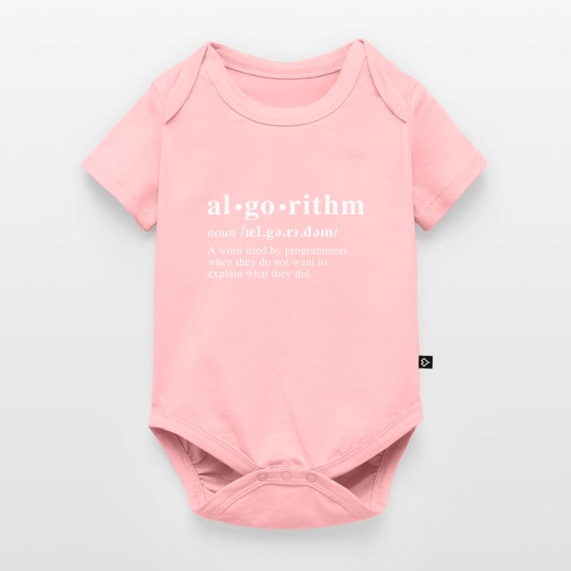 Algorithm Dictionary Baby Premium short-sleeve bodysuit