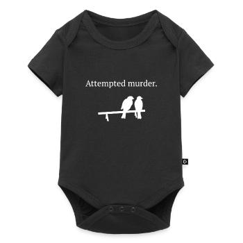 Attempted Murder - Baby Premium short-sleeve bodysuit - black - Front