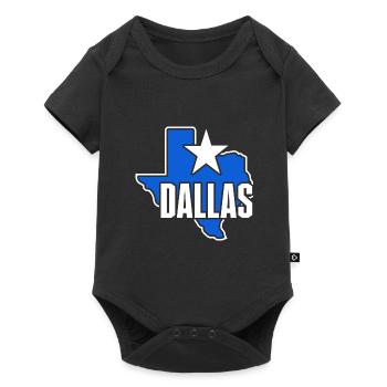 Dallas Texas Map Design for Proud Dallasites - Baby Premium short-sleeve bodysuit - black - Front