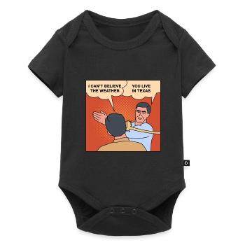 Texas Crazy Weather Design for Proud Texans - Baby Premium short-sleeve bodysuit - black - Front