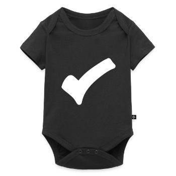 Hook Emoji Sketch Dessin - Body à manches courtes Premium Bébé - noir - Devant
