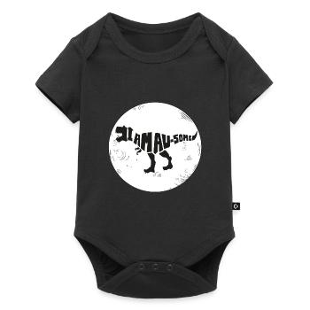 Dinosaur I'm Awesome Style. Earth. World - Baby Premium short-sleeve bodysuit - black - Front