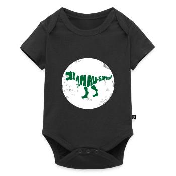 Dinosaure. Je suis un style génial. Animaux. Préhistoire - Body à manches courtes Premium Bébé - noir - Devant