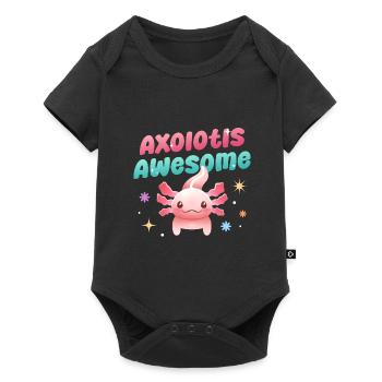 Axolotls Fantastic Design for Axolotl Fans - Baby Premium short-sleeve bodysuit - black - Front