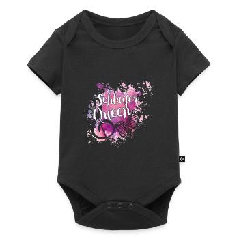 Schlager Queen - Baby Premium short-sleeve bodysuit - black - Front