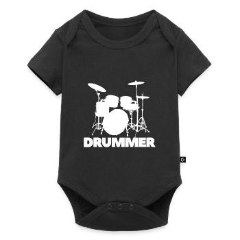 Schlagzeug Geschenk Zubehör Batteur Chemise Mann - Body à manches courtes Premium Bébé - noir - Devant