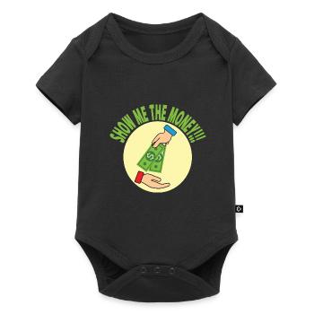 Show Money Design for High-Earning Professionals - Baby Premium short-sleeve bodysuit - black - Front
