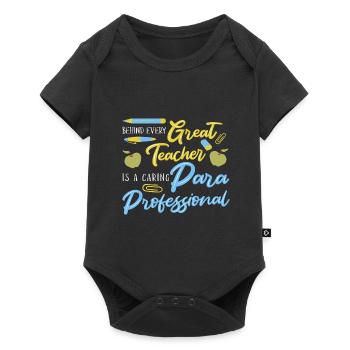 Paraprofessional - Baby Premium short-sleeve bodysuit - black - Front