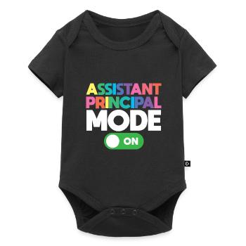 Directeur adjoint de l’école - Body à manches courtes Premium Bébé - noir - Devant