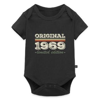 Legend since 1969 Born 1969 Birthday 1969 - Baby Premium short-sleeve bodysuit - black - Front