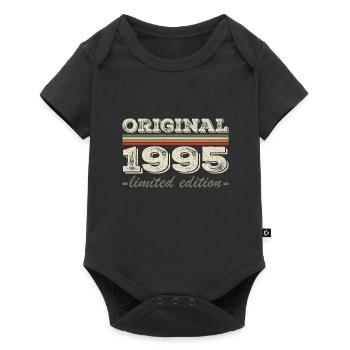 Legend since 1995 Born 1995 Birthday 1995 - Baby Premium short-sleeve bodysuit - black - Front