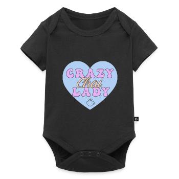 Chai Latte Tea Drink tea drinkers - Baby Premium short-sleeve bodysuit - black - Front