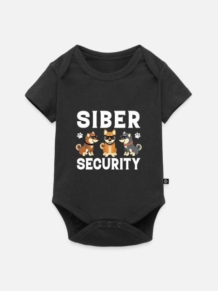 Husky tshirt - Baby Premium Kurzarmbody - Schwarz