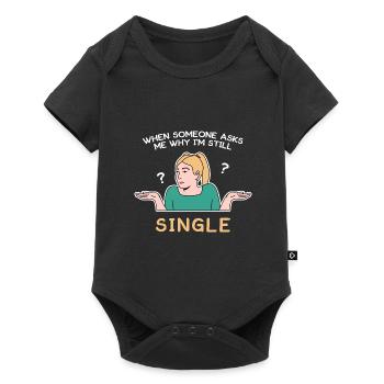 Design unique pour les jeunes et fiers Pinoys - Body à manches courtes Premium Bébé - noir - Devant