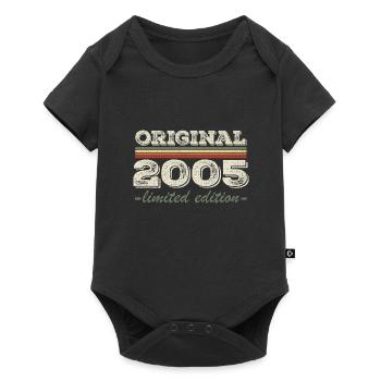 Legend since 2005 Born 2005 Birthday 2005 - Baby Premium short-sleeve bodysuit - black - Front