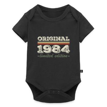 Légende depuis 1984 Né en 1984 Anniversaire 1984 - Body à manches courtes Premium Bébé - noir - Devant