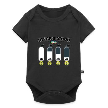 Scuba Diving Diver Diving Diver Scuba - Baby Premium short-sleeve bodysuit - black - Front