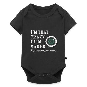 Cinéaste Réalisateur Producteur Directeur de la photographie - Body à manches courtes Premium Bébé - noir - Devant