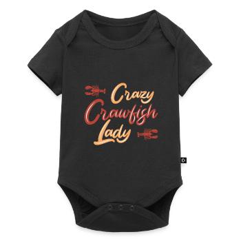 Langusten Languste - Baby Premium Kurzarmbody - Schwarz - Vorne