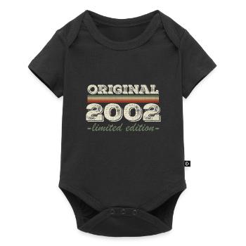 Légende depuis 2002 Né en 2002 Anniversaire 2002 - Body à manches courtes Premium Bébé - noir - Devant