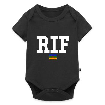 Le Rif Région Marocaine - Body à manches courtes Premium Bébé - noir - Devant