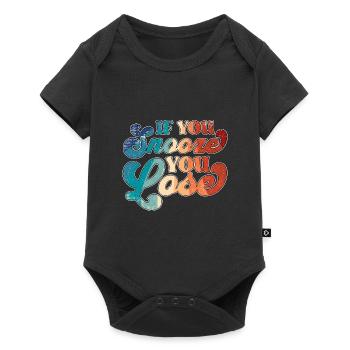 If You Snooze You Lose - Baby Premium short-sleeve bodysuit - black - Front