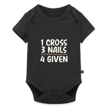 Christian Humor 1 Cross 3 Nails 4 Given Christian - Baby Premium short-sleeve bodysuit - black - Front