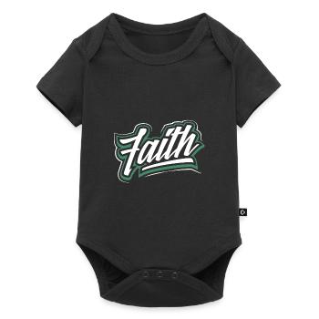 Christianity Faith Inspirational Christian Gift - Baby Premium short-sleeve bodysuit - black - Front
