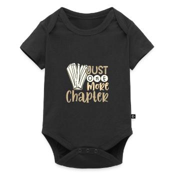 Book Lover Geschenk Nur ein weiteres Kapitel Lesergeschenk - Baby Premium Kurzarmbody - Schwarz - Vorne