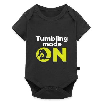 Gymnastics Gymnastics Bars Trampoline Rings Gymnast - Baby Premium short-sleeve bodysuit - black - Front