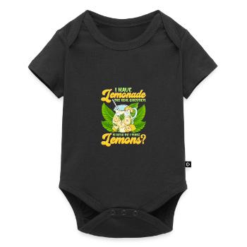 Sarcastic Gift Have Lemonade How Make Lemons - Baby Premium short-sleeve bodysuit - black - Front