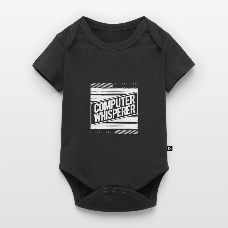 Computerflüsterer Geschenkcomputer Geschenkcomputer Baby Premium Kurzarmbody