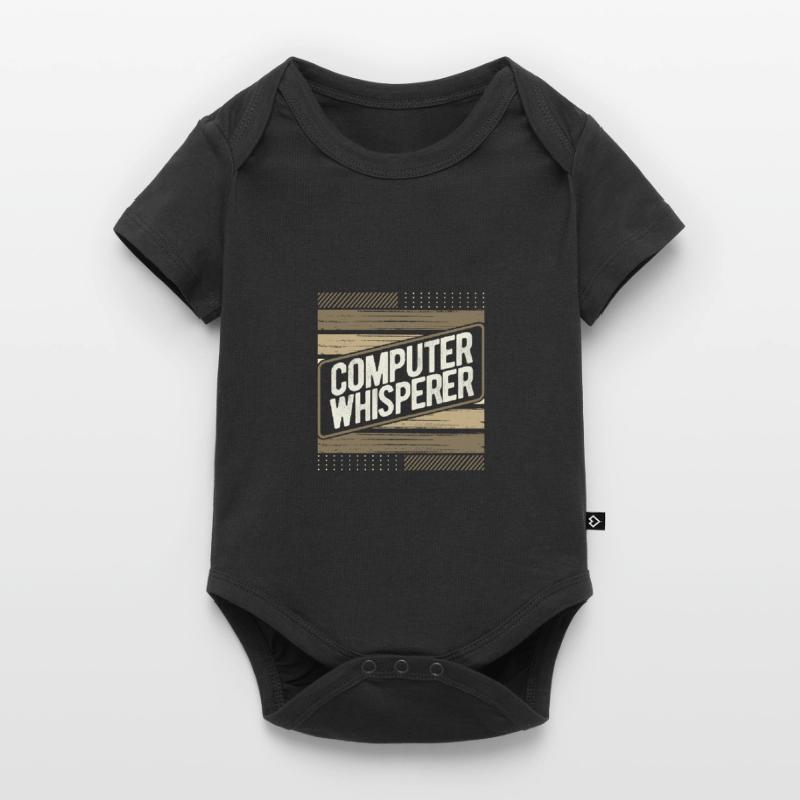 Computerflüsterer Geschenkcomputer Geschenkcomputer Baby Premium Kurzarmbody