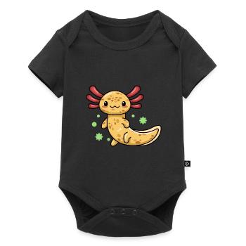 Copper Axolotl Design for Axolotl Lovers - Baby Premium short-sleeve bodysuit - black - Front