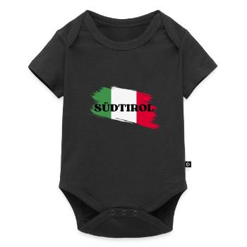 Südtirol Alpen Bella Italia Geschenkidee - Baby Premium Kurzarmbody - Schwarz - Vorne