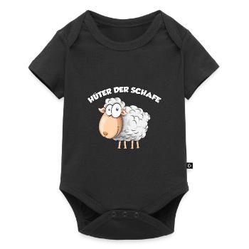 Gardien des moutons - Body à manches courtes Premium Bébé - noir - Devant