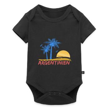 Argentine - Body à manches courtes Premium Bébé - noir - Devant