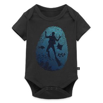 scuba diving my DNA for sport diver - Baby Premium short-sleeve bodysuit - black - Front